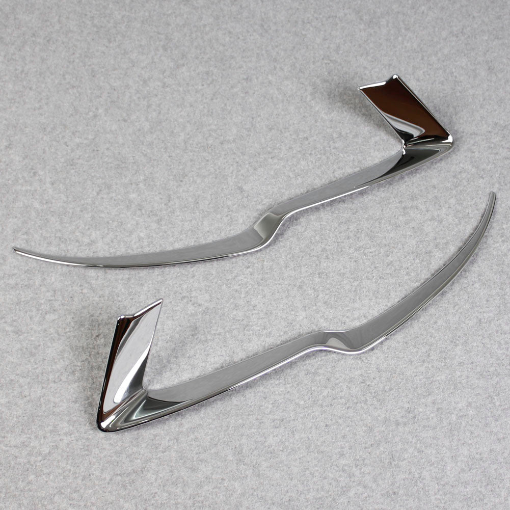 Fit for Subaru 2019 2020 2021 Forester Headlight Front Light Lamp Cover Molding Trims