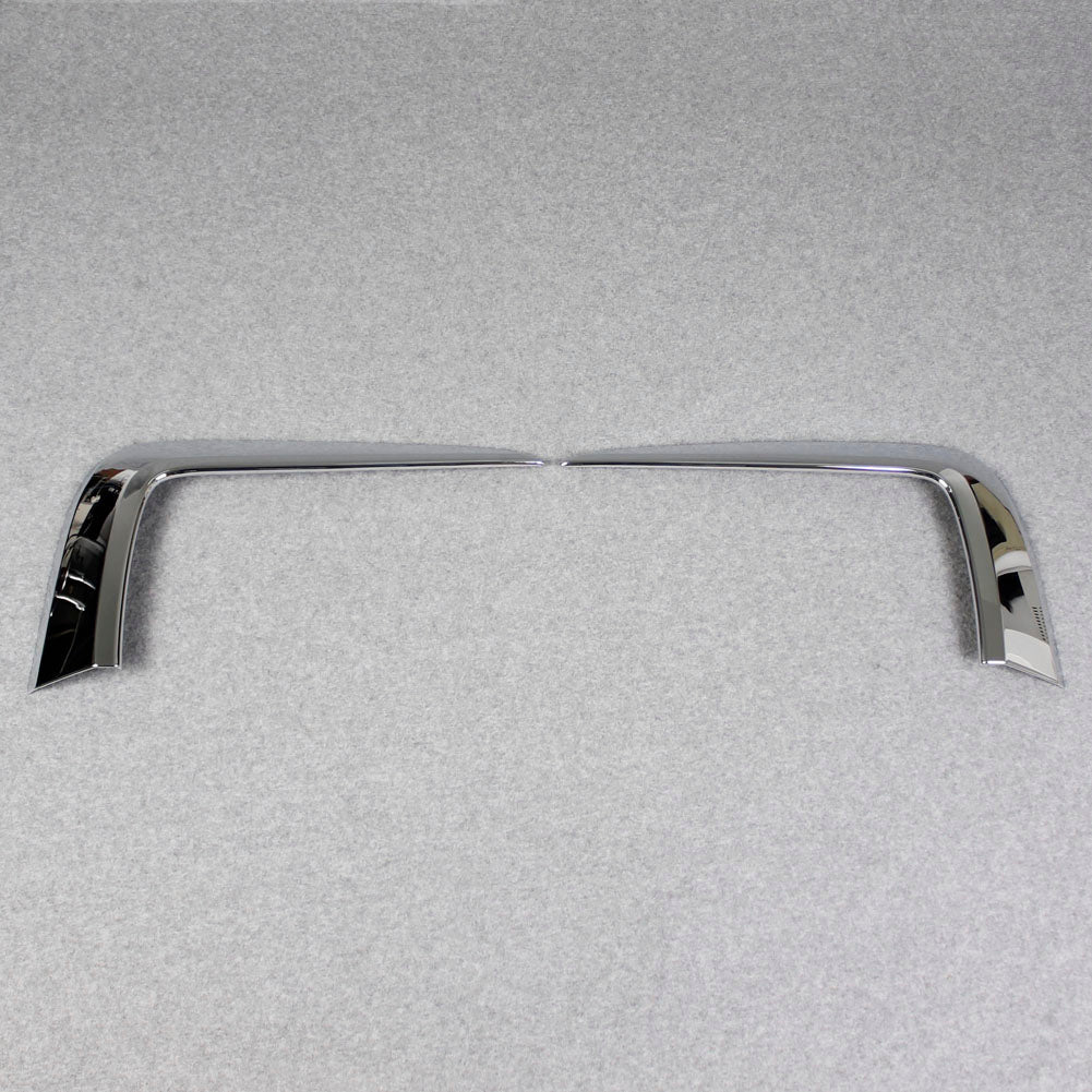 Fit for Honda Pilot 2019 2020 2021 Chrome Front Fog Light Lamp Cover Bezel Trims