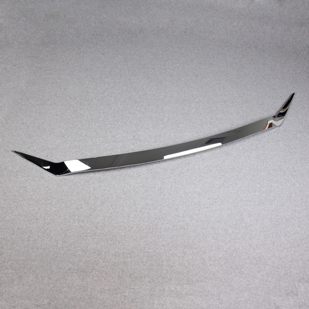 Fit For Mazda CX-9 CX9 2017 2018 2019 2020 2021 Chrome Front Hood Grill Cover Bonnet Trim