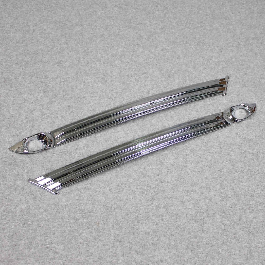 Fit For Mazda 2017 2018 2019 2020 2021 CX-5 CX5 Grand Touring/Grand Select Model Chrome Front Fog Light Lamp Cover Bezel Trim