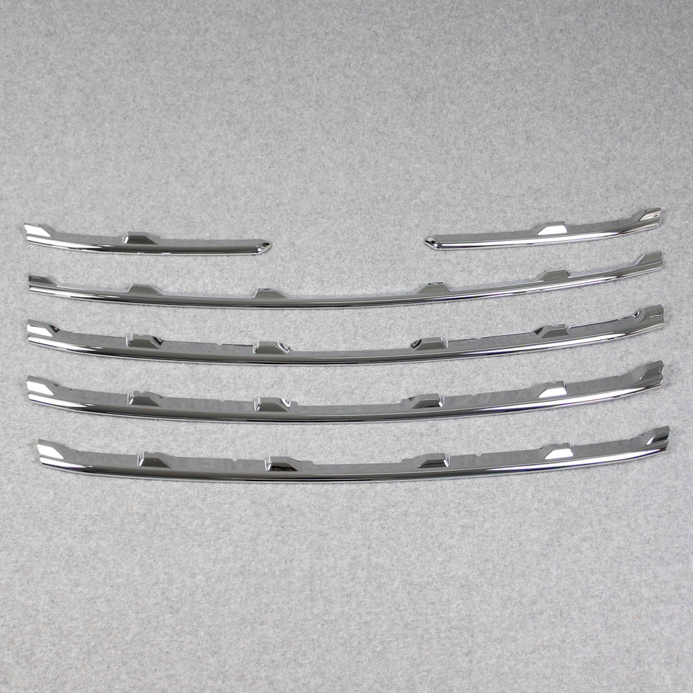 Fit for Subaru Forester 2019 2020 2021 Front Grill Grille Cover Trim Chrome
