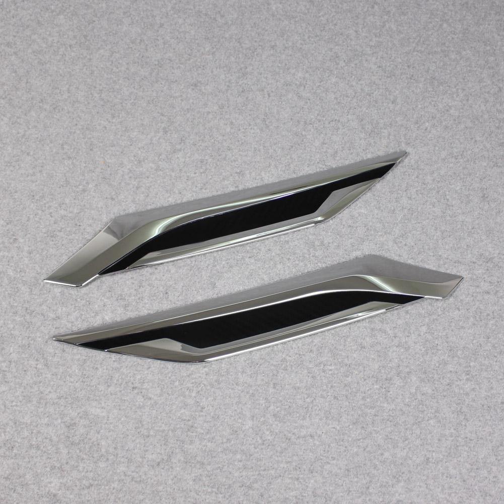 Fit for Toyota New RAV4 2019 2020 2021 2022 Headlight Molding Trim Front Side Fender Cover Trims - beautost