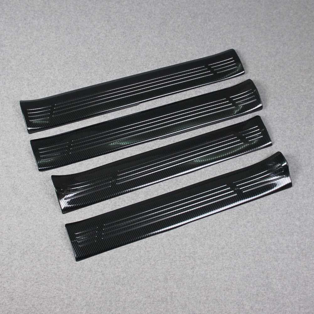 For Benz New GLS 450/580 2020 2021 Inside Door Sill Scuff Plate Guard Cover Trims