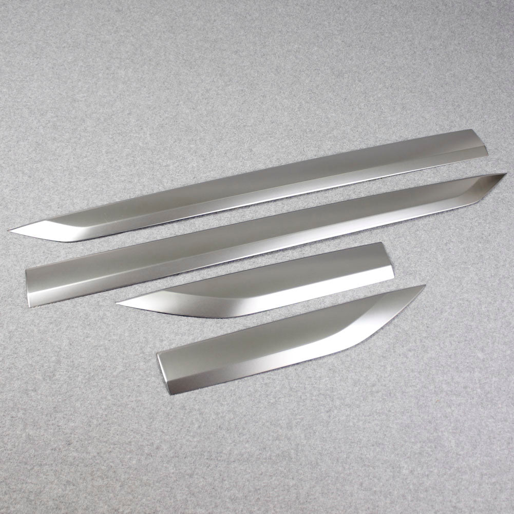 Fit for Subaru Forester 2019 2020 2021 2022 Door Body Side Moulding Overlay Cover Trims Stainless Steel