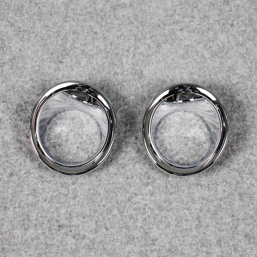 Fit for Toyota VENZA 2021 Chrome Front Fog Light Lamp Cover Trims