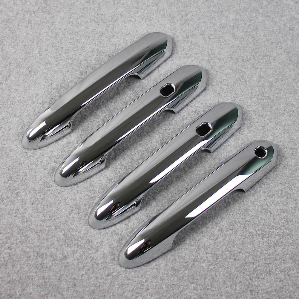 Fit for Toyota 2021 2022 Sienna LE Model Chrome Door Handle Cover Trims ABS