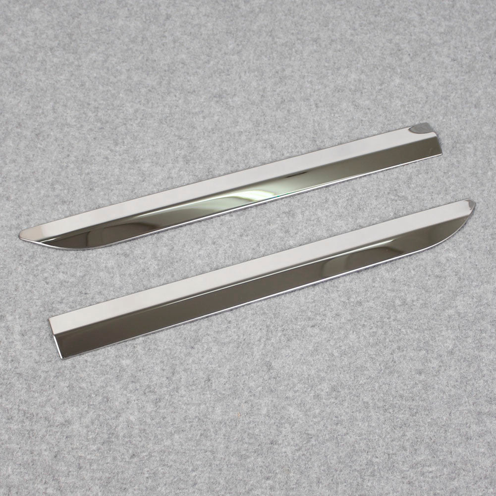 Fit for Subaru Forester 2019 2020 2021 Bumper Corner Edge Protection Cover Trim Stainless Steel