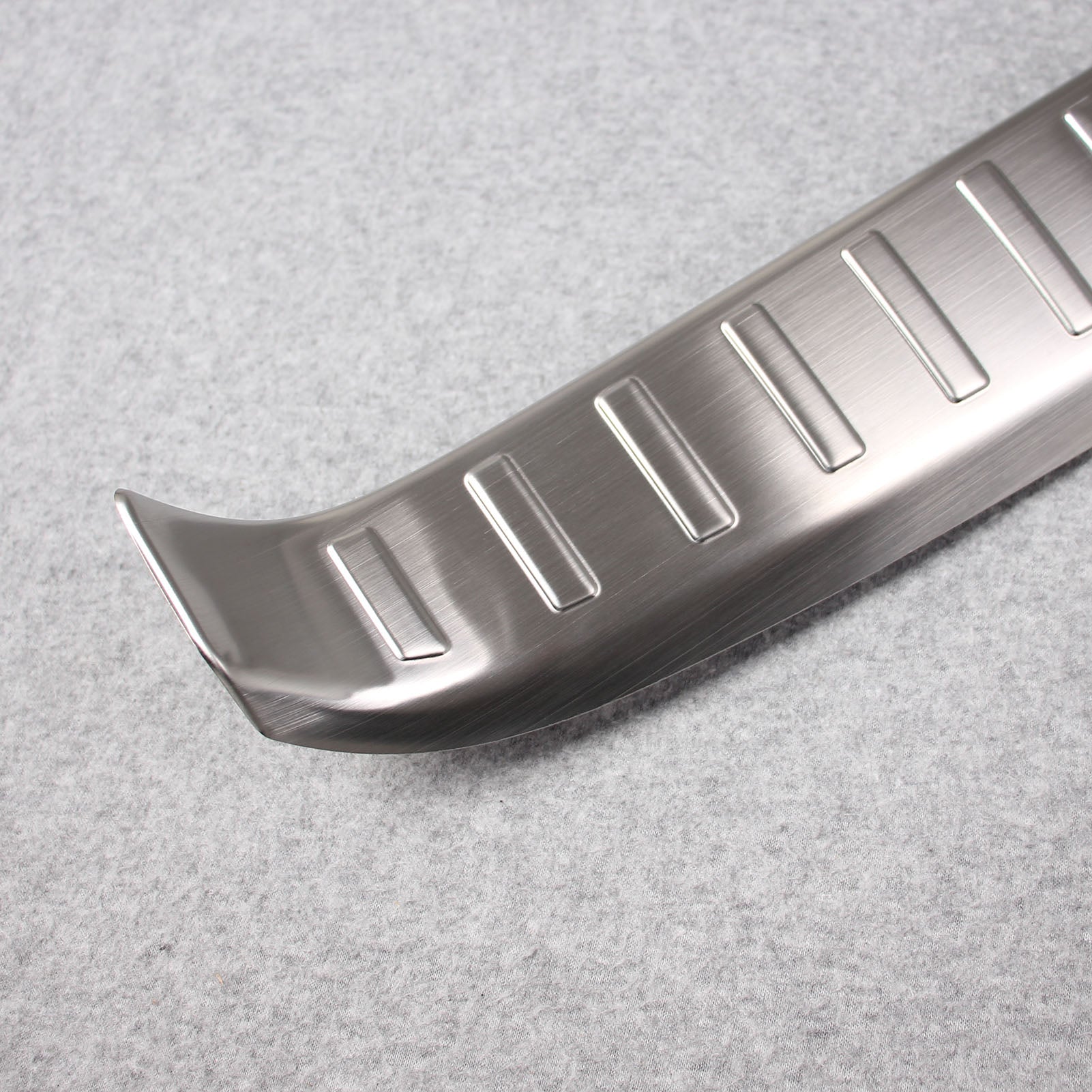 Fit for Toyota 2021 2022 Sienna Rear Inside Bumper Sill Plate Guard Cover Trim Stainless Steel (Black)