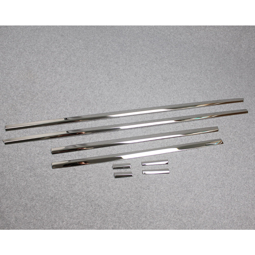 Fit For Mazda 2017 2018 2019 2020 2021 2022 CX-5 CX5 Body Side Door Moulding Overlay Cover Trims Stainless Steel -8PCS