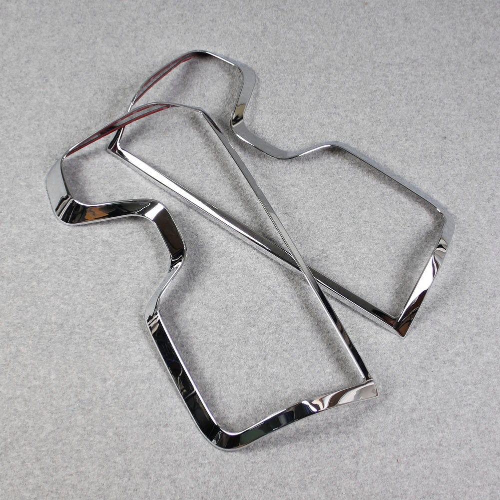 Fit for Chevrolet New Silverado 2019 2020 2021 2022 2023 2024 Chrome Tail Light Lamp Cover Trims