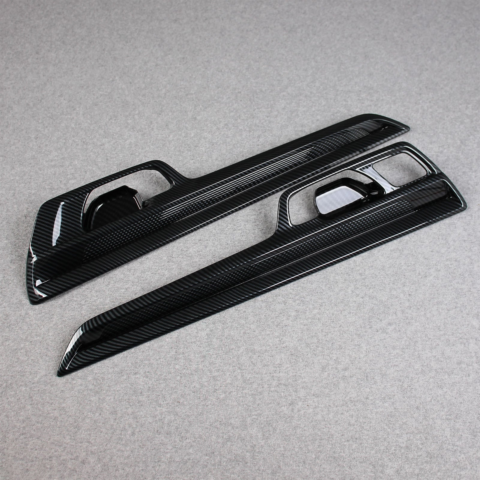 Honda CRV CR-V 2023 Interior Door Handle Bowl Cover Trims Carbon Fiber Pattern
