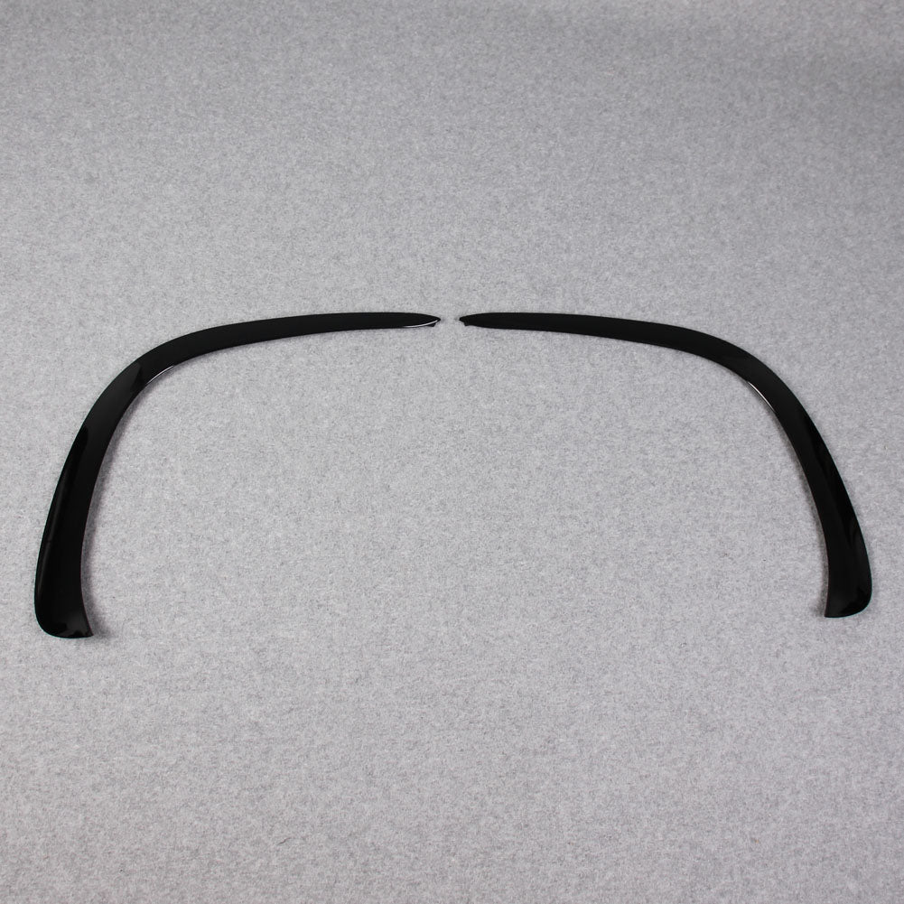 Fit for Mercedes-Benz GLE 350 450 W167 2020 2021 Front+Rear Side Fender Vent Air Outlet Fog light Bezel Cover Trims Black