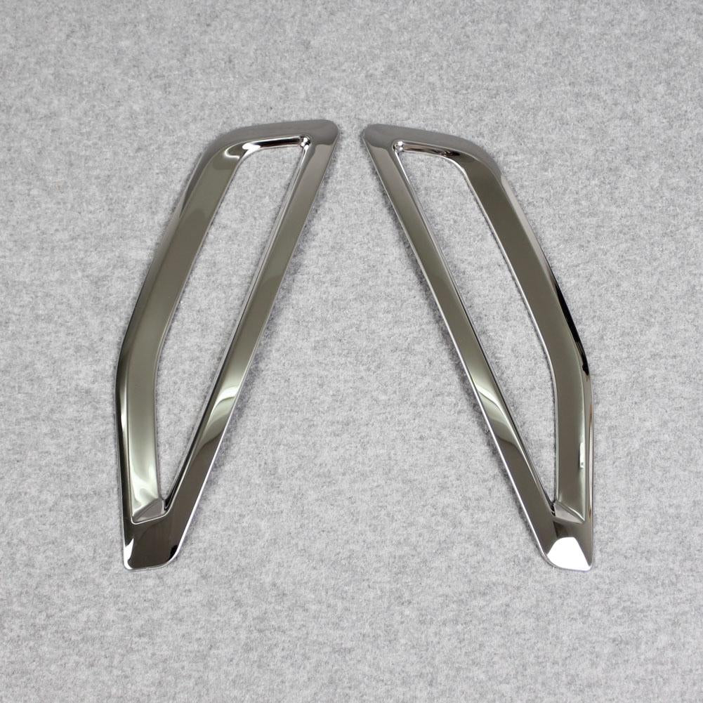 Fit for BMW 2019 2020 2021 New X5 G05 Front Side Fender Vents Air Outlet Cover Trims Stainless Steel