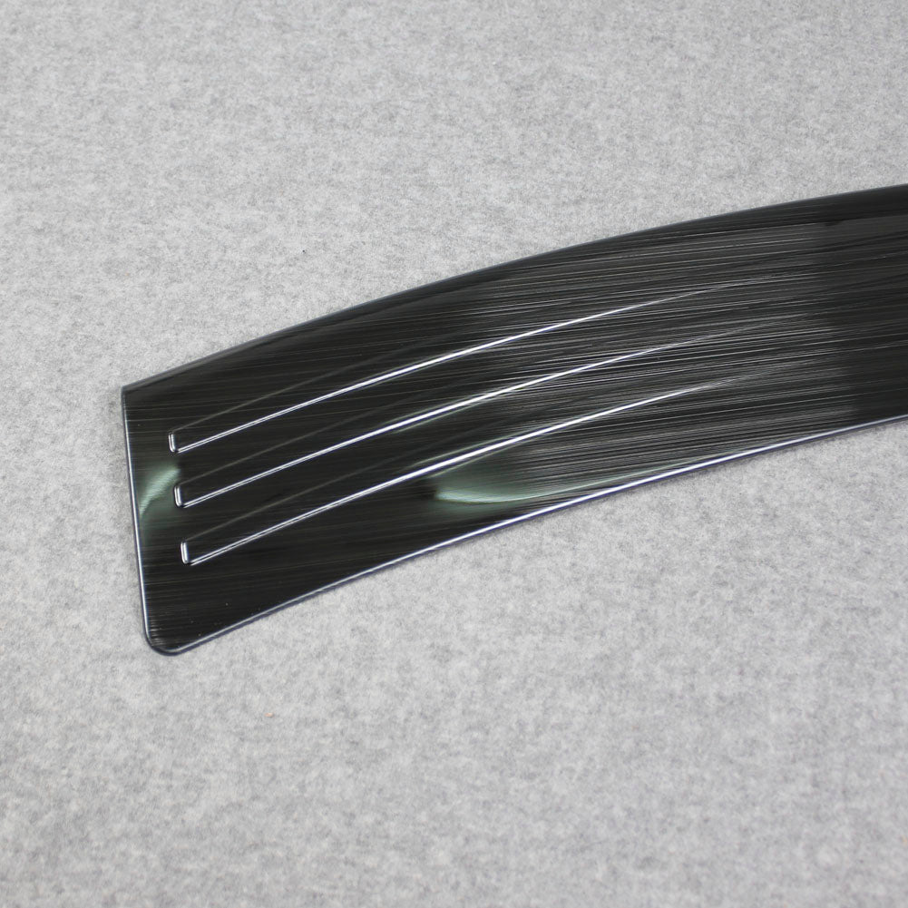 Fit for 2019 2020 2021 Mazda 3 Axela Sedan Stainless Rear Outside Bumper Sill Plate Guard Cover Trim