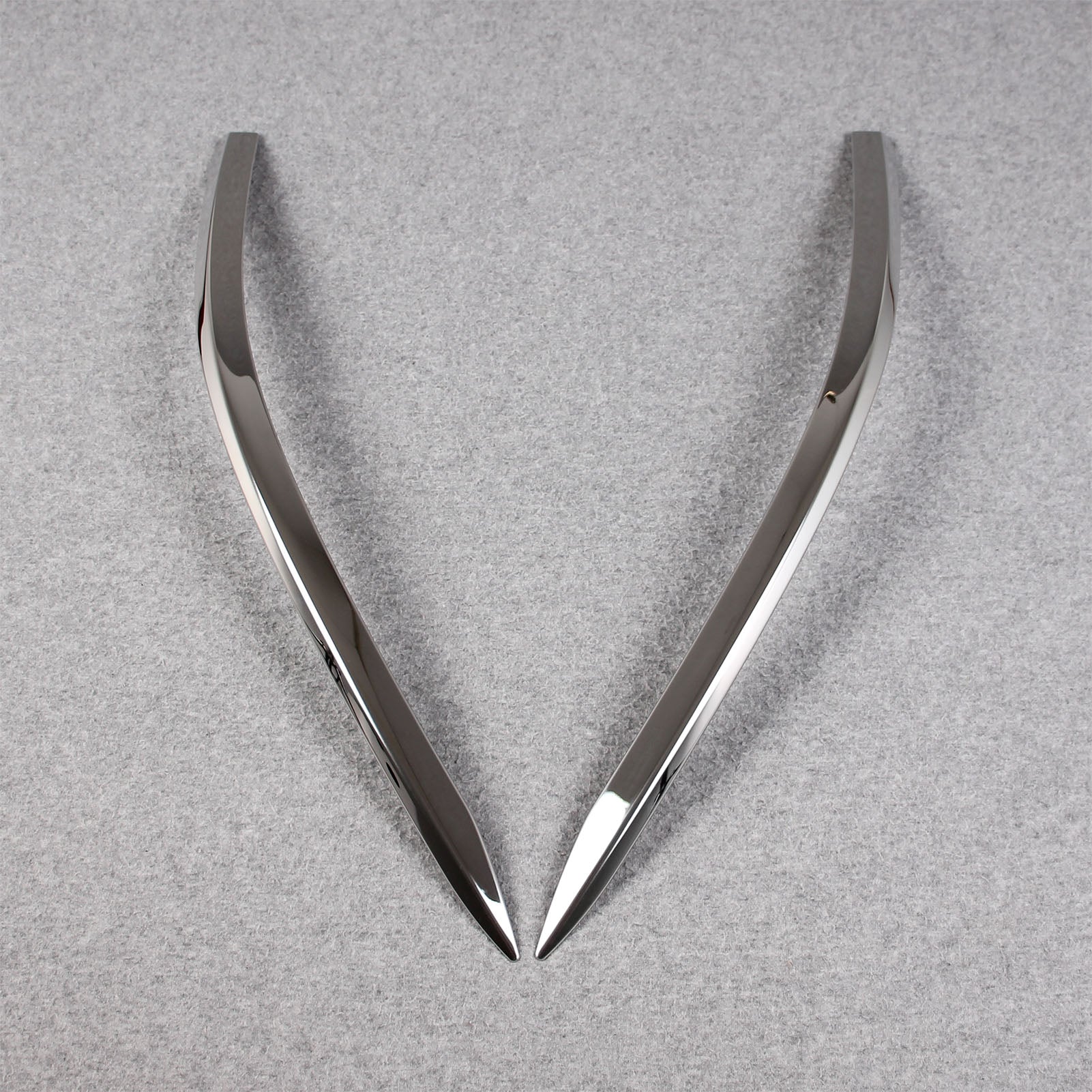 Lexus New RX RX350 RX350h RX500h F Sport 2023 Bumper Corner Protection Cover Trims Stainless Steel (Front)