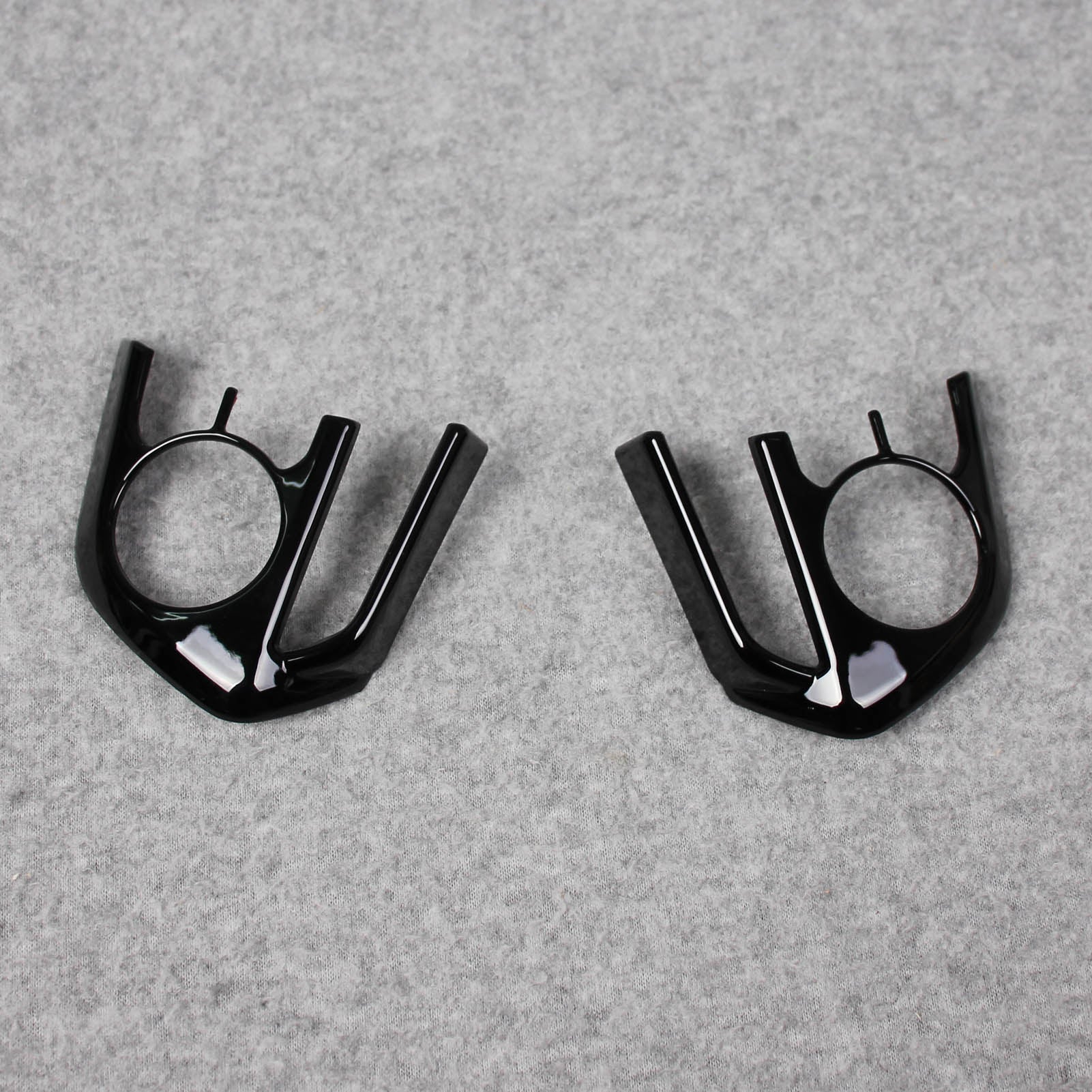 Fit for Toyota New RAV4 2019 2020 2021 2022 Wheel Steering Trim Panel Cover Trims Piano Black