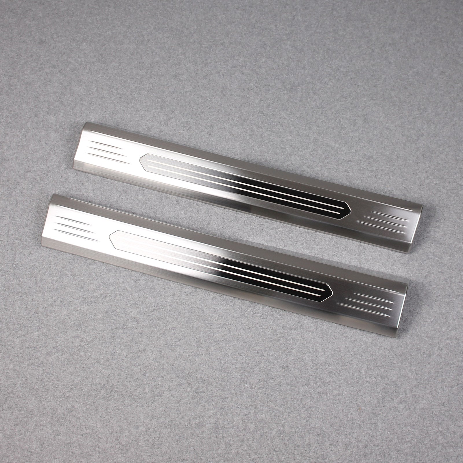 Fit for Nissan Rogue 2021 Door Sill Scuff Plate Guard Cover Trims Stainless Steel