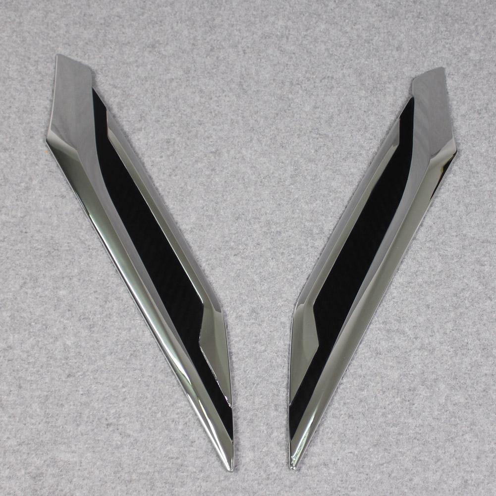 Fit for Toyota New RAV4 2019 2020 2021 2022 Headlight Molding Trim Front Side Fender Cover Trims - beautost