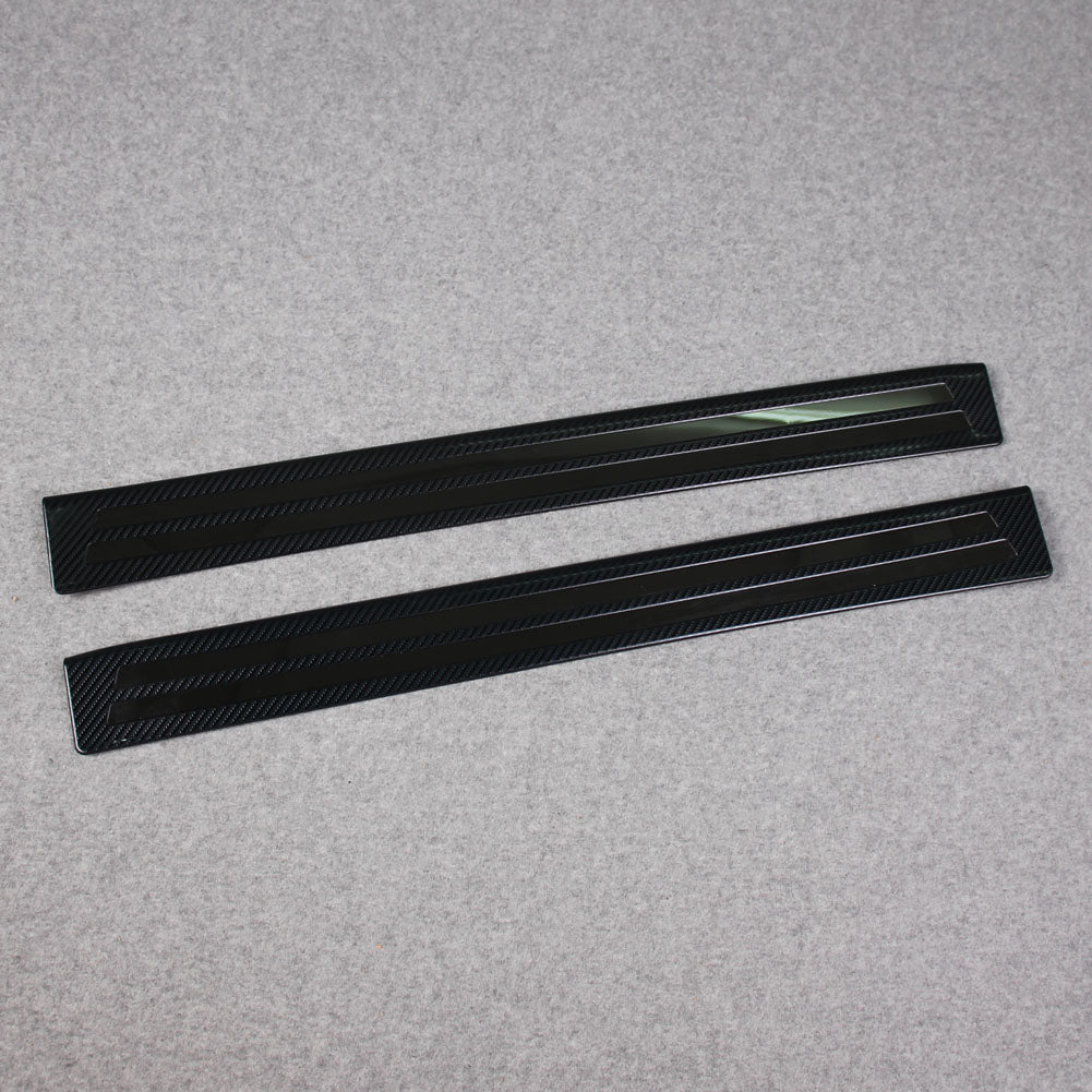 Fit for 2019 2020 2021 Mazda 3 Axela Sedan Outside Door Sill Scuff Plate Guard Cover Trims Stainless Steel