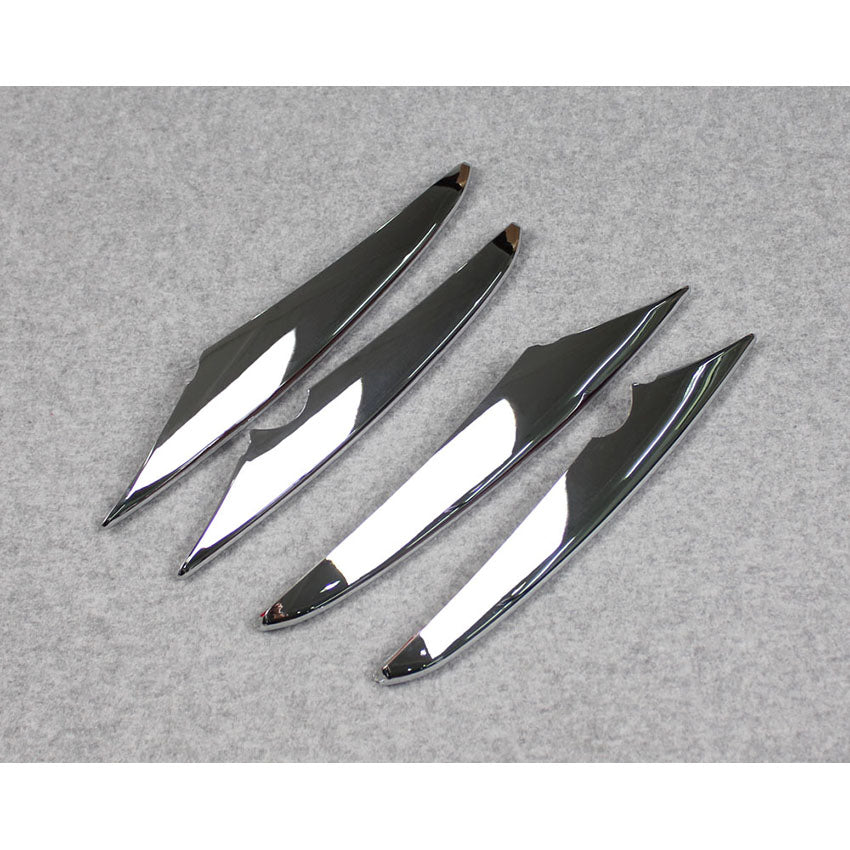 Fit For Mercedes Benz GLC GLC300 GLC-Coupe 2016 2017 2018 2019 Front Corner Mesh Grill Molding Cover Trim Chrome