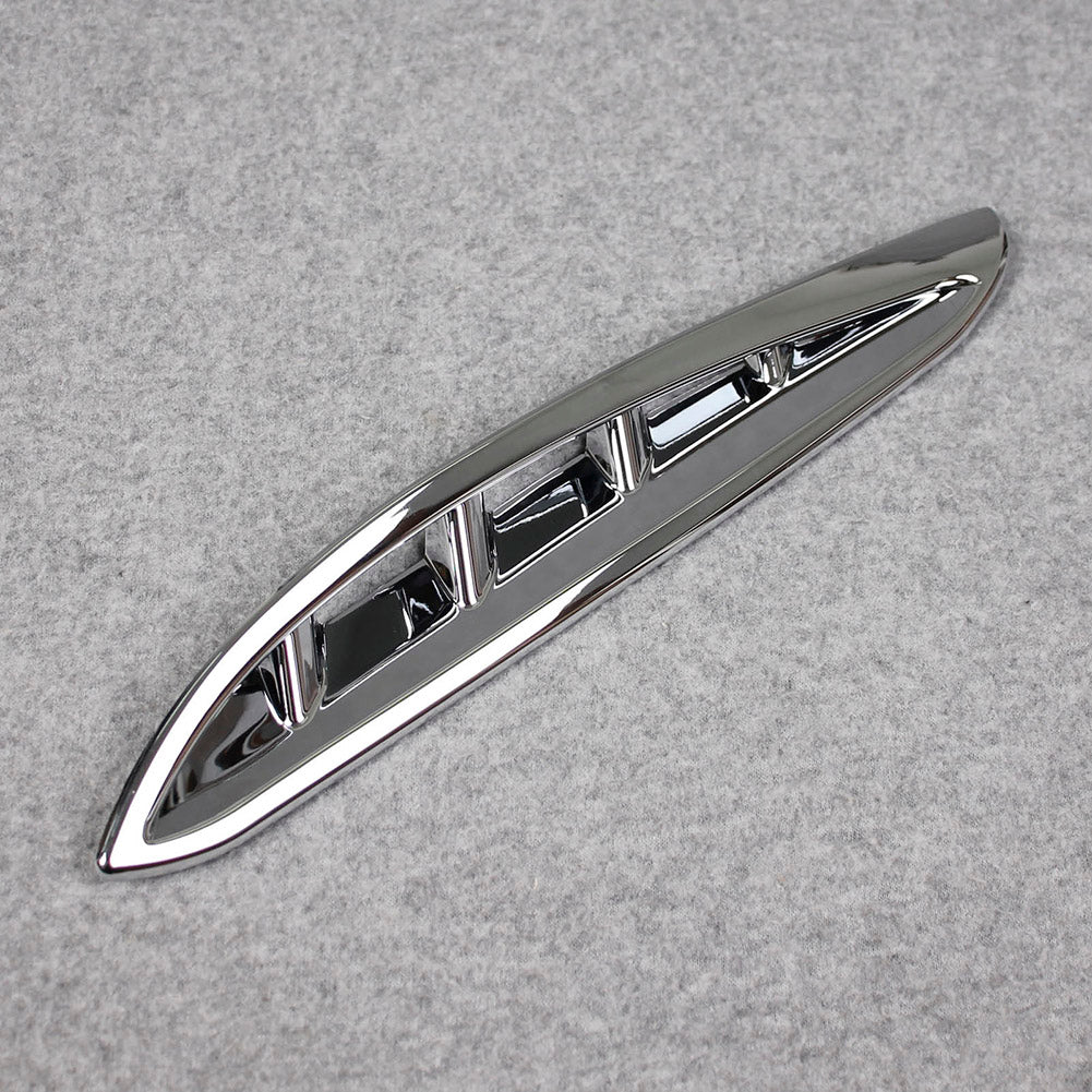 Fit for Toyota VENZA 2021 Chrome Front Corner Mesh Grill Molding Cover Trims