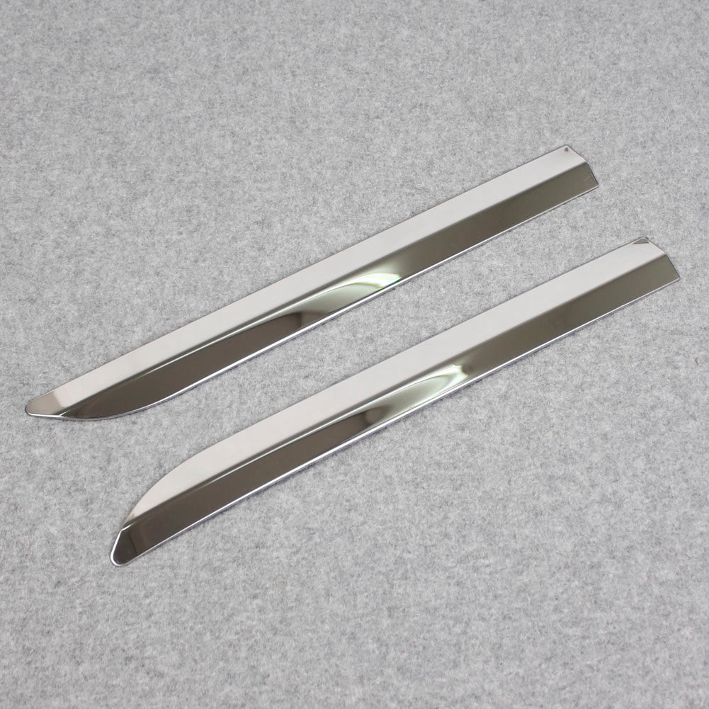 Fit for Subaru Forester 2019 2020 2021 Bumper Corner Edge Protection Cover Trim Stainless Steel