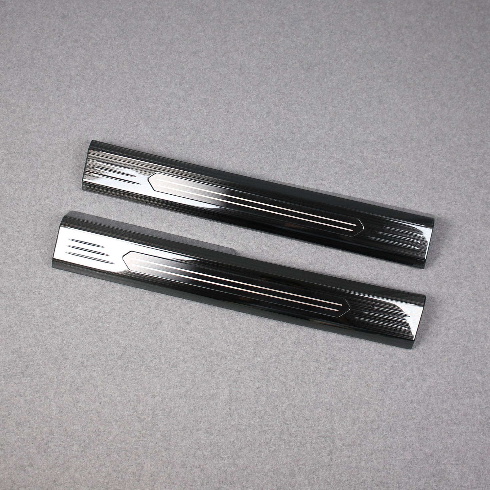 Fit for Nissan Rogue 2021 Door Sill Scuff Plate Guard Cover Trims Stainless Steel