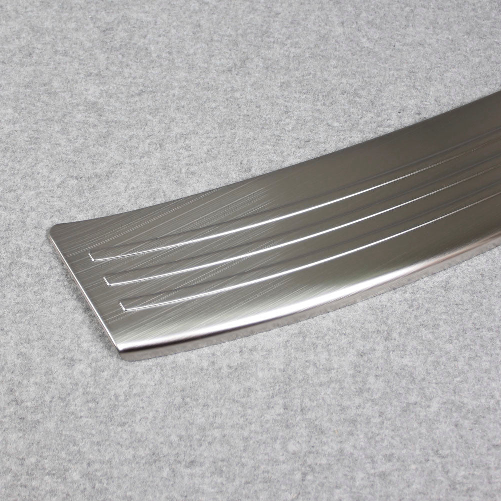 Fit for 2019 2020 2021 2022 Mazda 3 Axela Sedan Stainless Rear Outside Bumper Sill Plate Guard Cover Trim