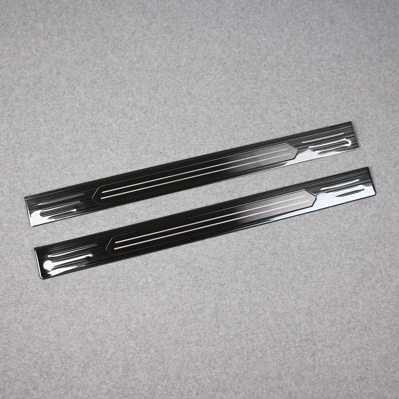 Fit for Nissan Rogue 2021 Door Sill Scuff Plate Guard Cover Trims Stainless Steel