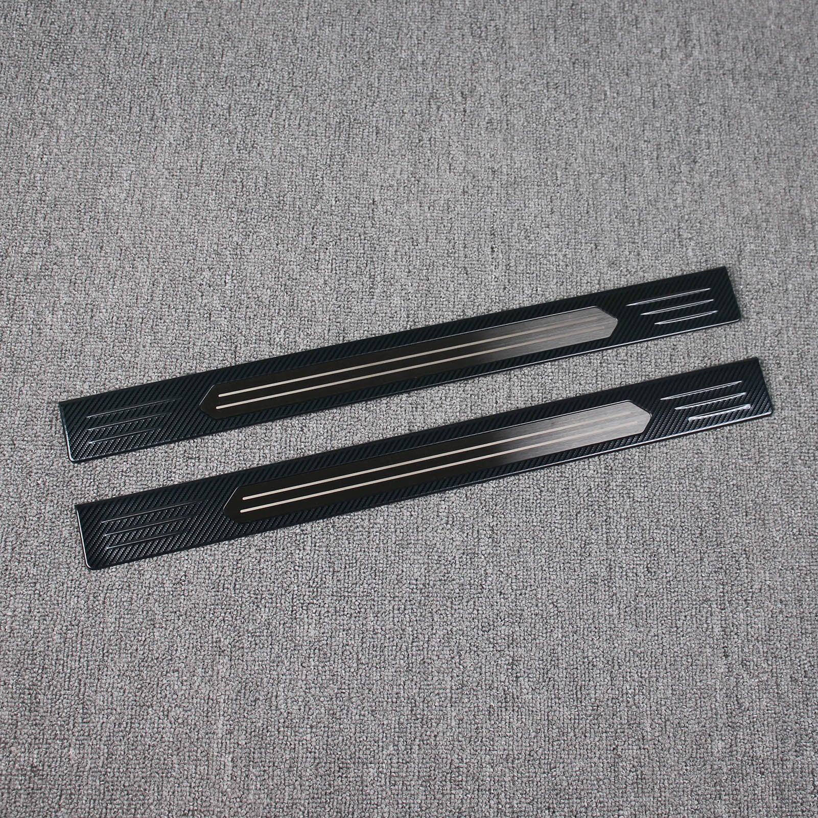 Fit for Nissan Rogue 2021 2022 Door Sill Scuff Plate Guard Cover Trims Stainless Steel