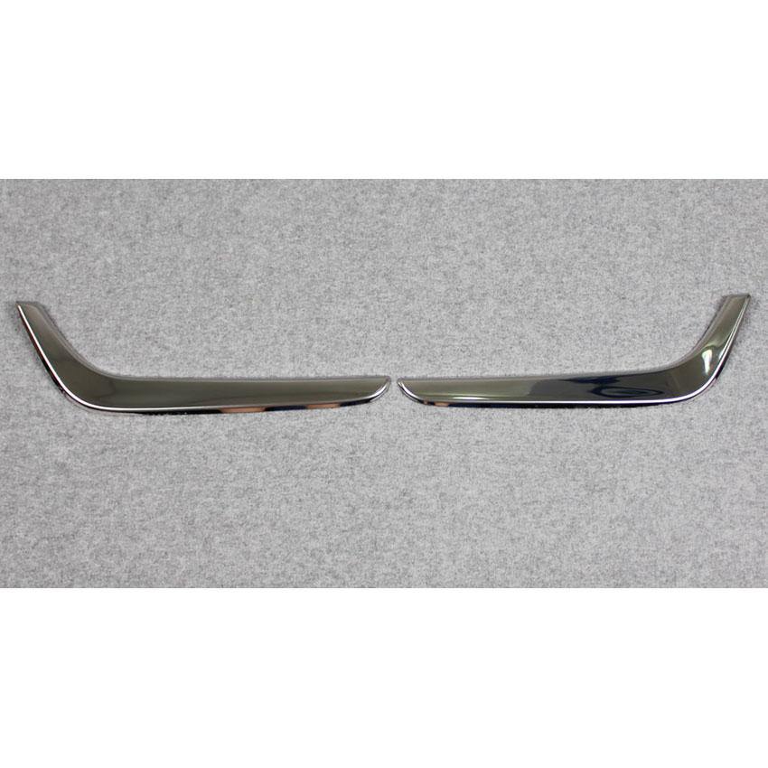 Fit for Honda 2017 2018 2019 CR-V CRV Chrome Front Fog Light Lamp Cover Trim Trims - beautost