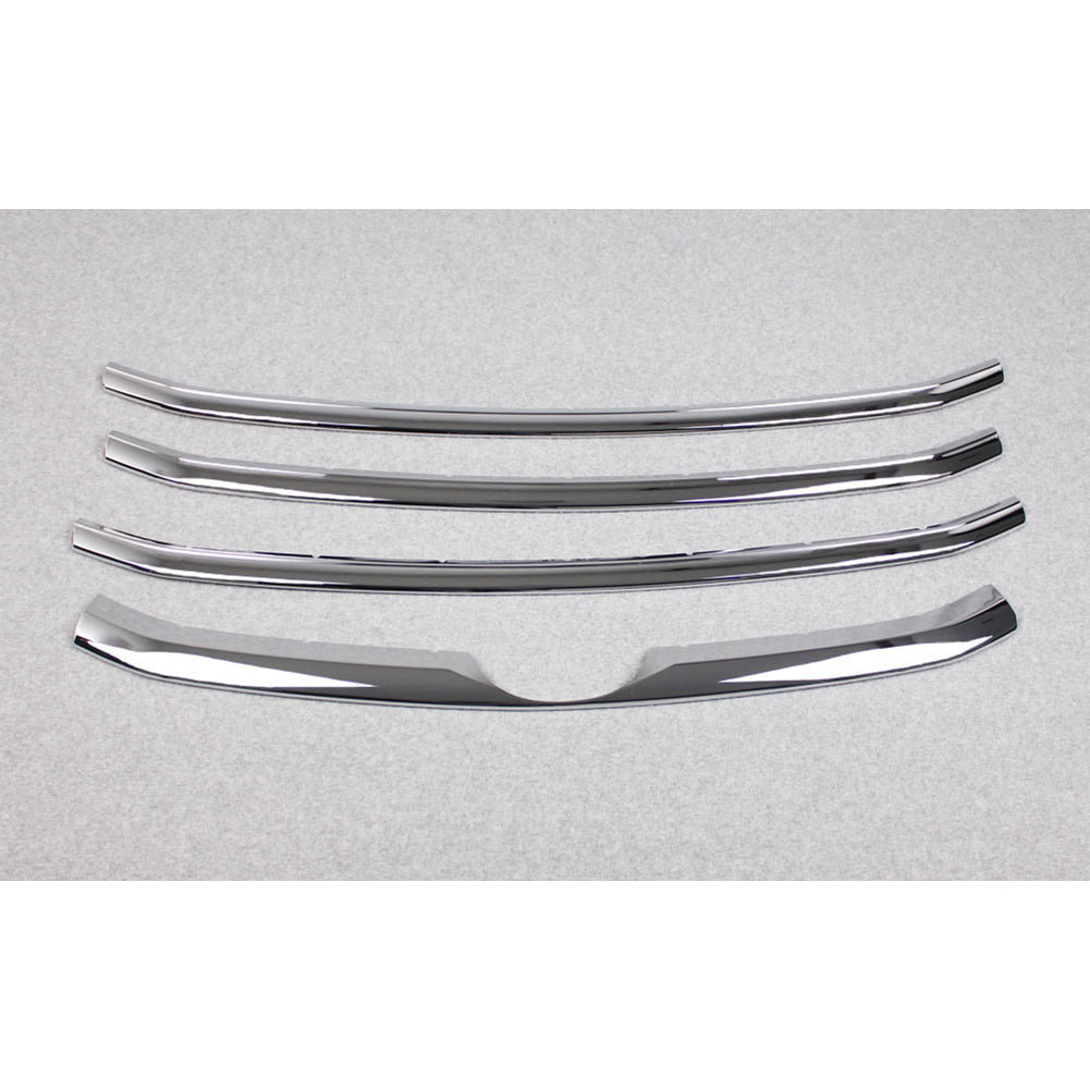Fit For Toyota Highlander 2014 2015 2016 Front Grill Grille Cover Trim