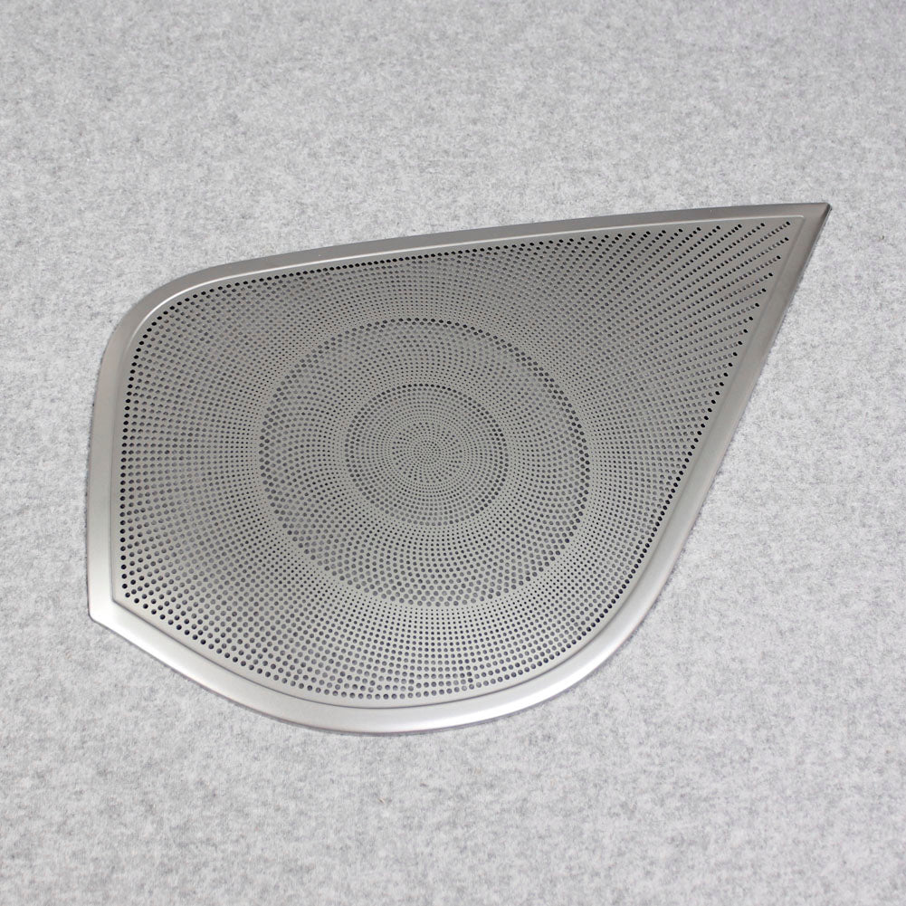 Fit For Subaru 2019 2020 2021 2022 Forester Door Speaker Sound Panel Cover Trims Stainless Steel
