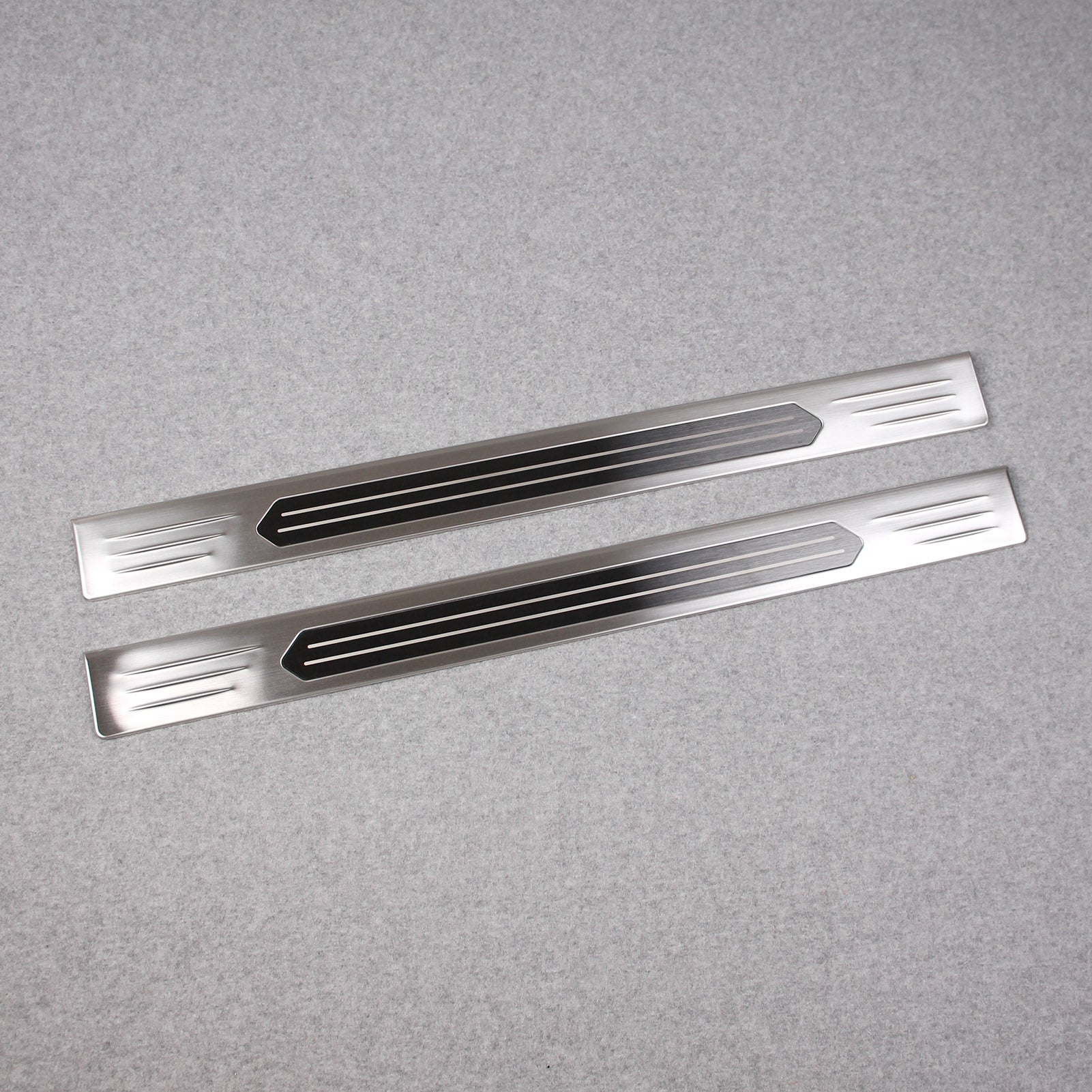 Fit for Nissan Rogue 2021 Door Sill Scuff Plate Guard Cover Trims Stainless Steel