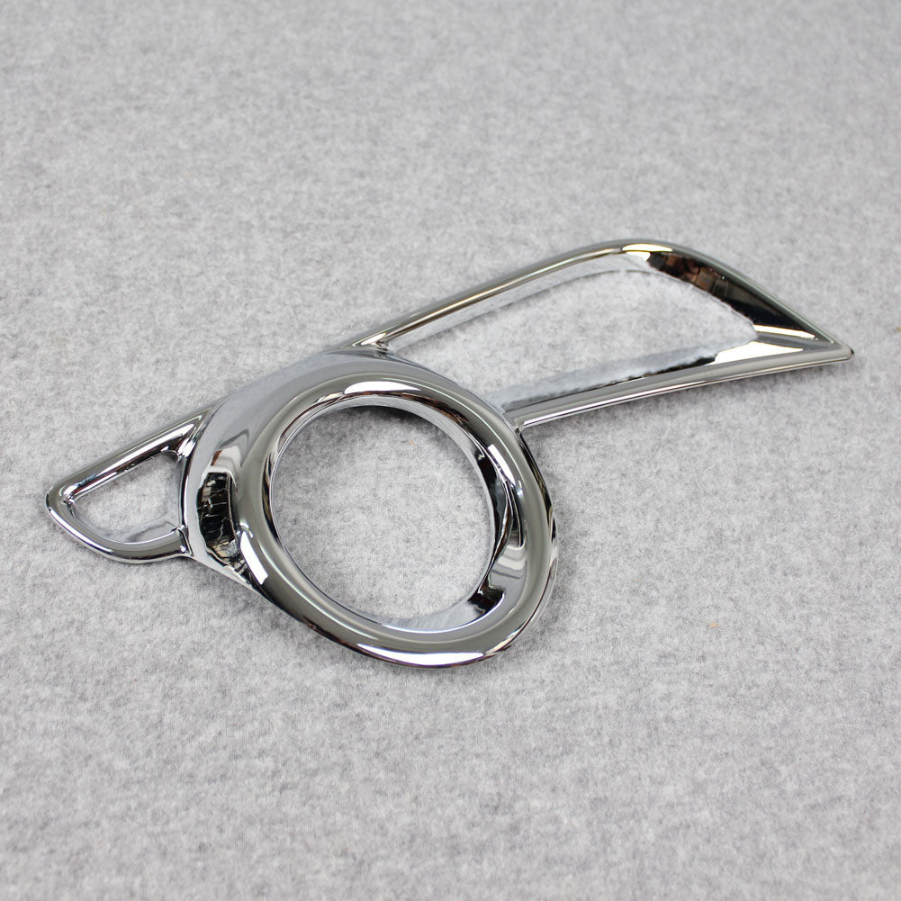 Fit For Toyota New Highlander 2018 2019 Chrome Front Fog Light Lamp Cover Trims