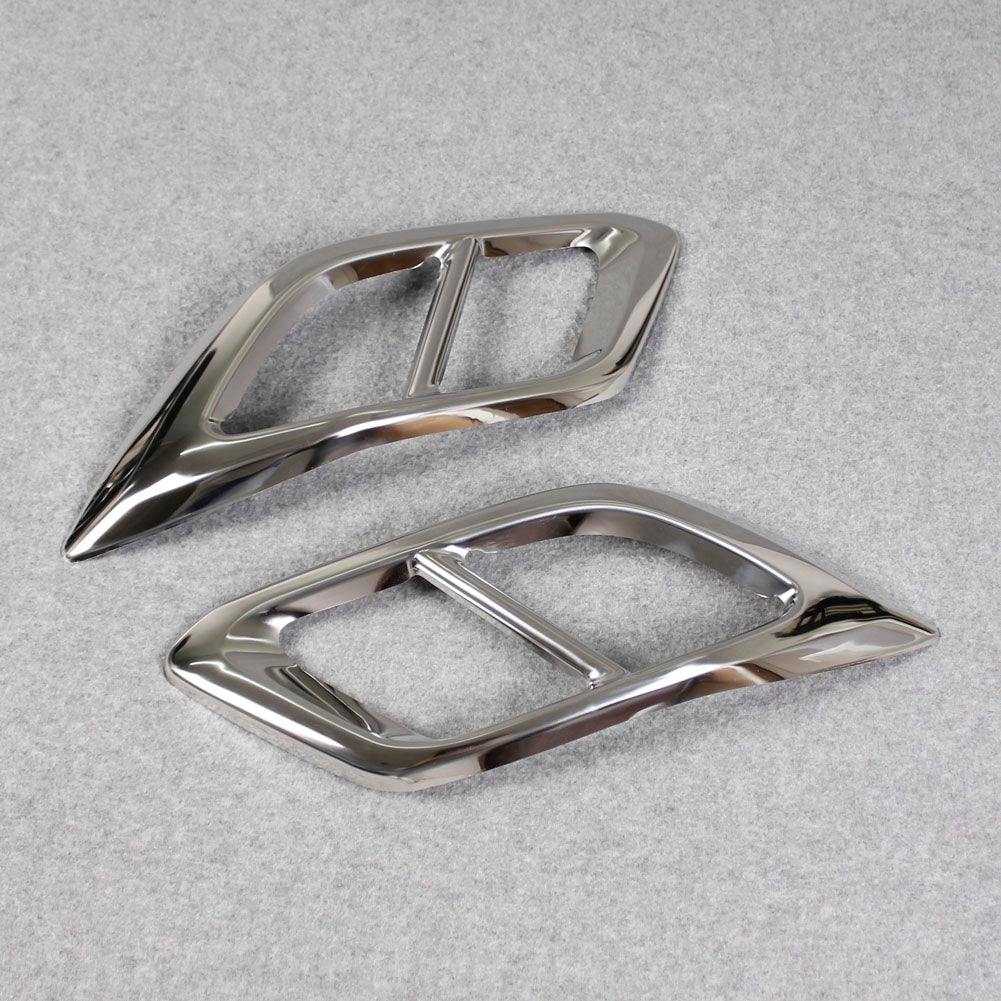 Fit for Lexus RX350 RX450H 2016 2017 2018 2019 2021 2022 Exhaust Muffler Pipe Tip Modling Cover Trims Stainless Steel