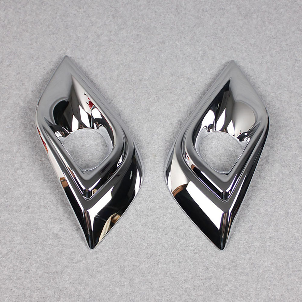 Fit for Nissan Murano 2015 2016 2017 2018 Chrome Car Front Fog Light Lamp Cover Trim Trims ABS