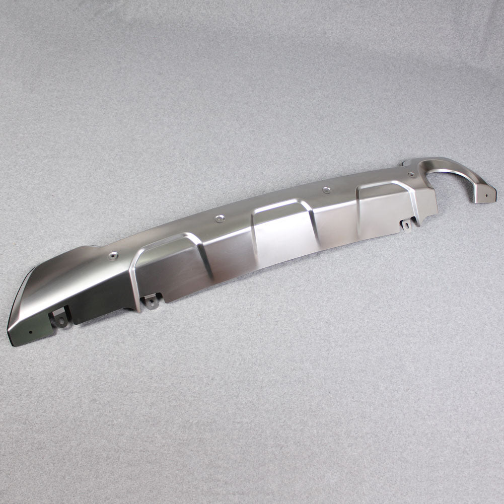 Fit For Subaru 2019 2020 2021 Forester Front + Rear Bumper Guard Protector Plate Cover Trims Stainless Steel