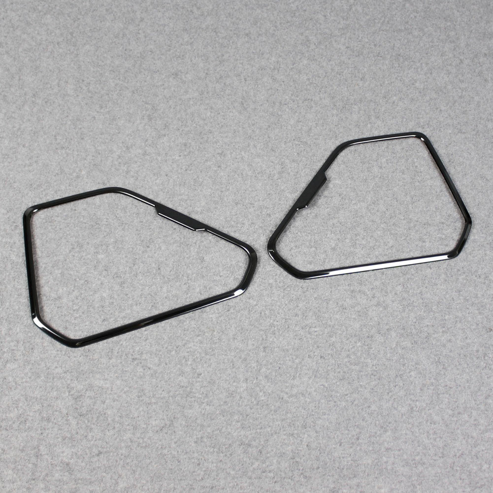 Fit for Toyota New RAV4 2019 2020 2021 Door Speaker Sound Panel Cover Trims Stainless Steel