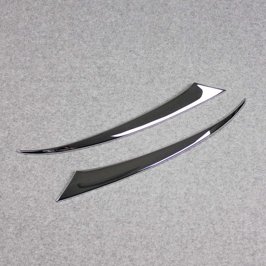Fit For Mazda CX-3 2016 2017 2018 2019 2020 2021 Chrome Headlight Front Light Lamp Cover Molding Trim