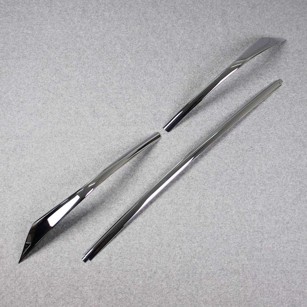 Fit for Toyota New VENZA 2021 LE Model Chrome Rear Bumper Guard Protector Plate Cover Trims