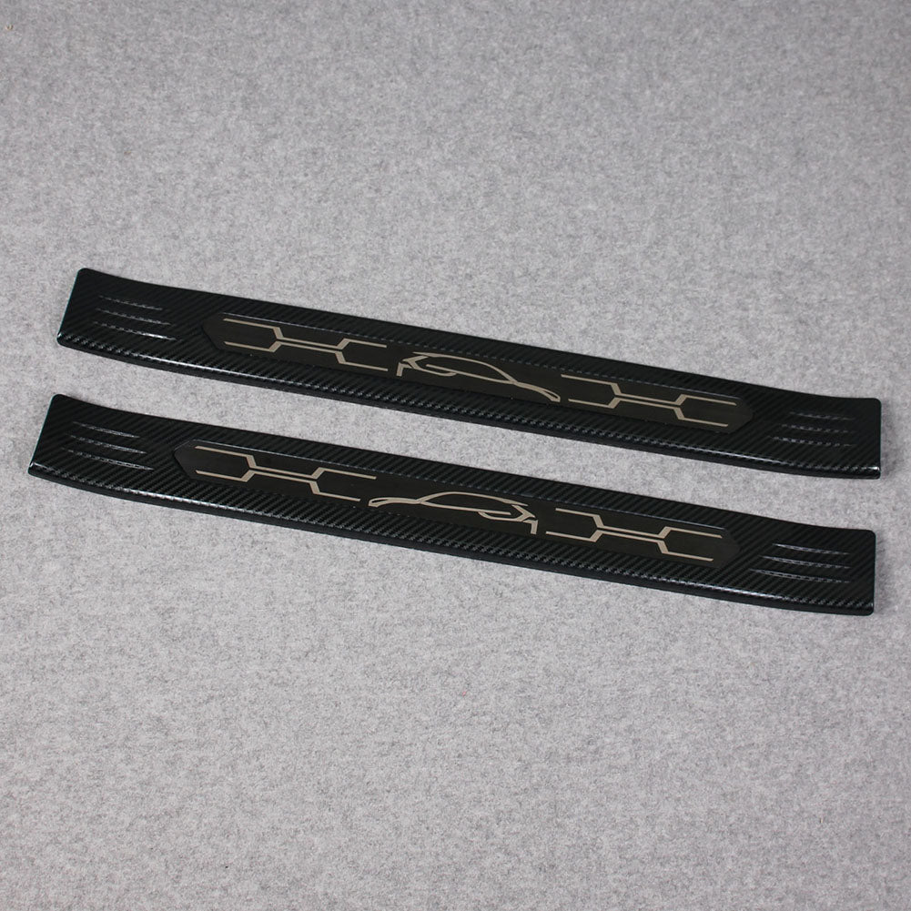 Fit for Toyota VENZA 2021 2022 2023 2024 Outside Door Sill Scuff Plate Guard Cover Trim Sport Style Stainless Steel