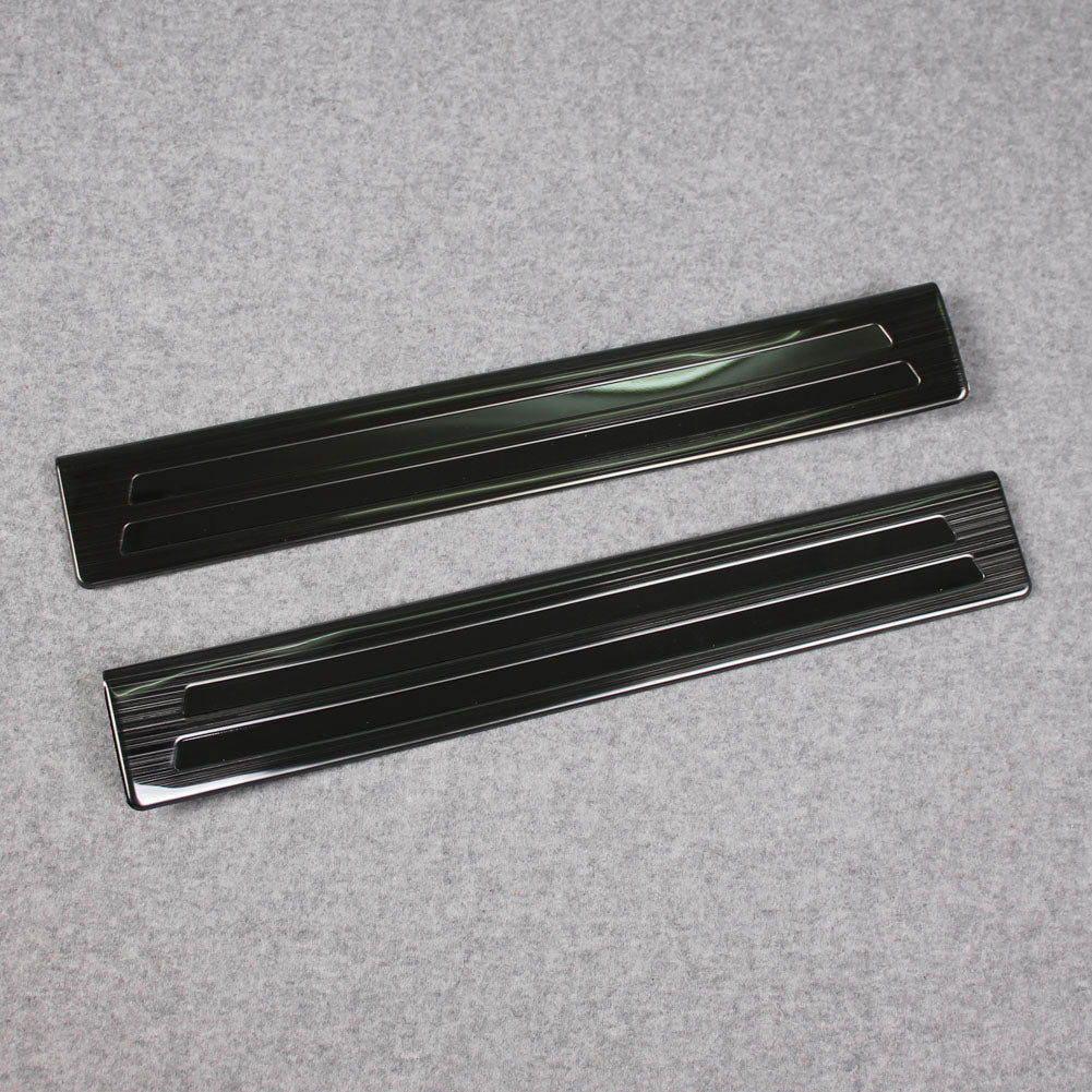 Fit for 2019 2020 2021 2022 Mazda 3 Axela Sedan Outside Door Sill Scuff Plate Guard Cover Trims Stainless Steel