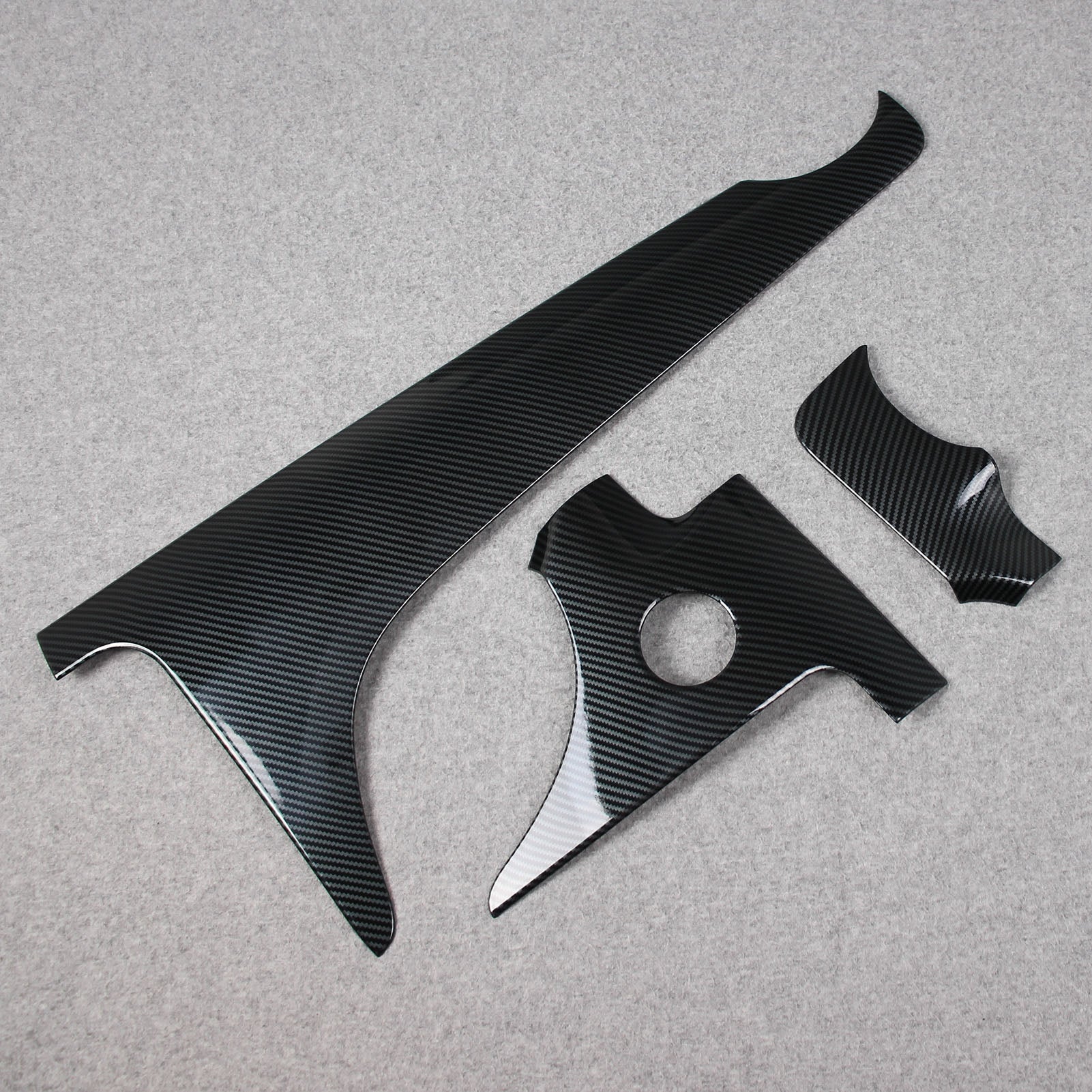 Fit for Mercedes-Benz 2022 New C-Class C300 C200 C220d AMG Interior Front Center Console Dashboard Moulding Trim