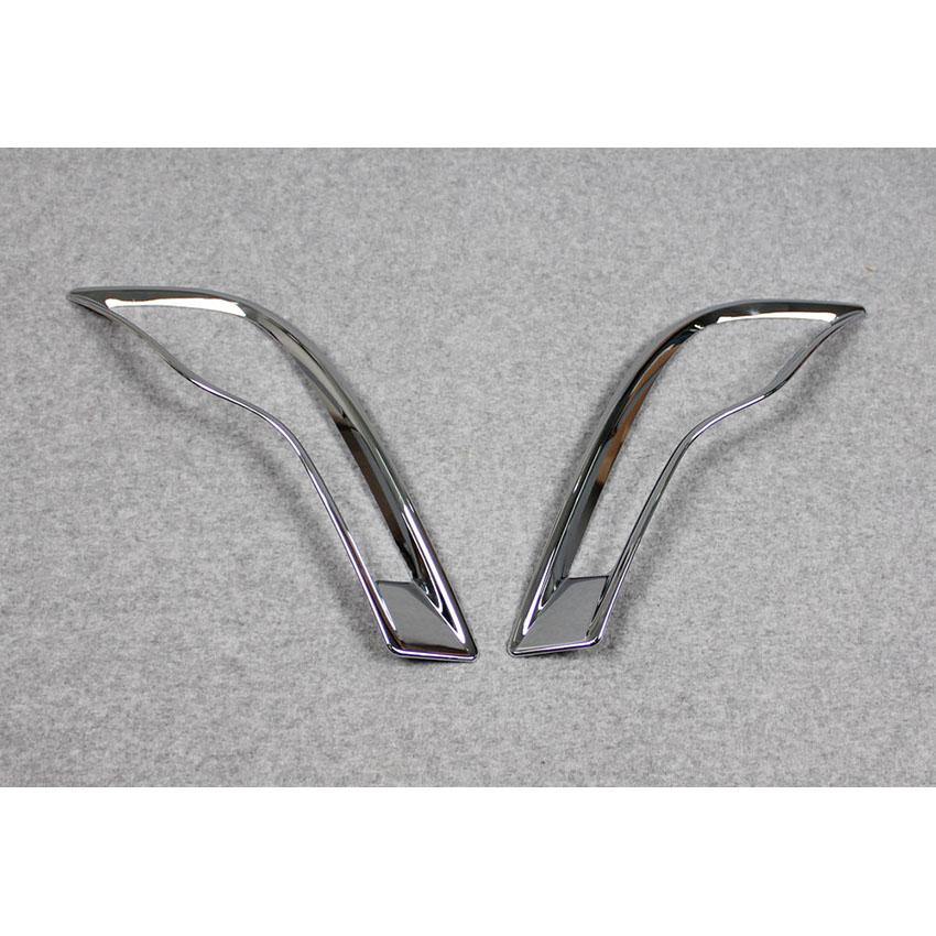 Fit for Honda 2017 2018 2019 CR-V CRV Chrome Rear Fog Light Lamp Cover Trim - beautost
