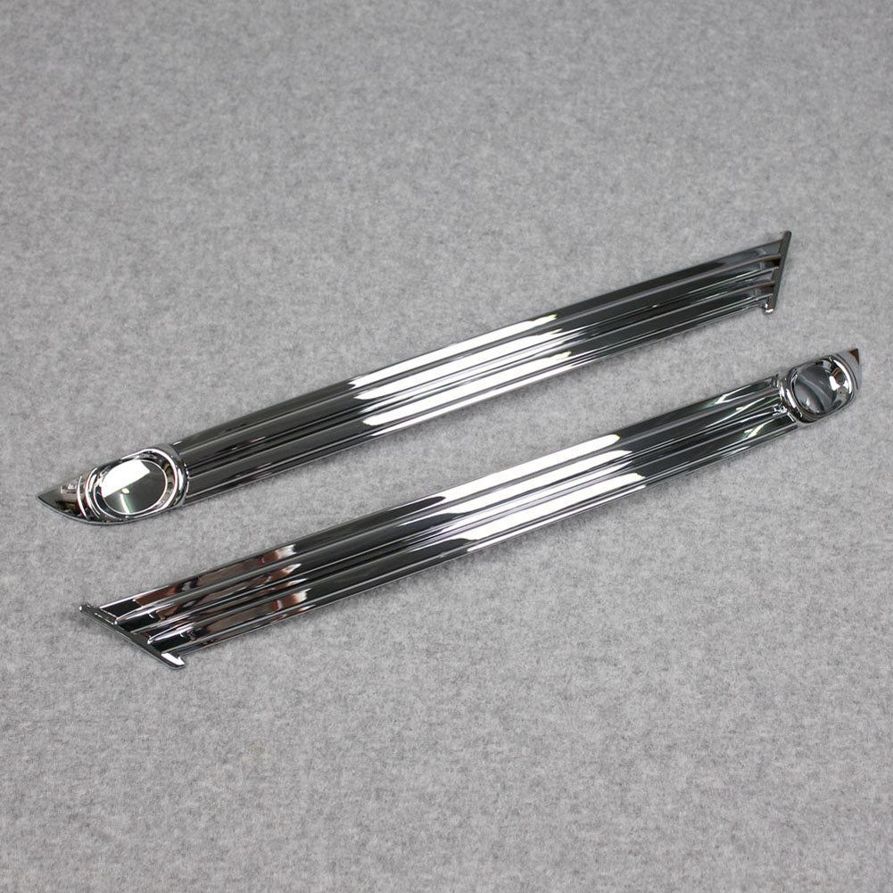 Fit For Mazda 2017 2018 2019 2020 2021 CX-5 CX5 Sport/Touring Model Chrome Front Fog Light Lamp Cover Bezel Trim (Just fit No fog light Model)