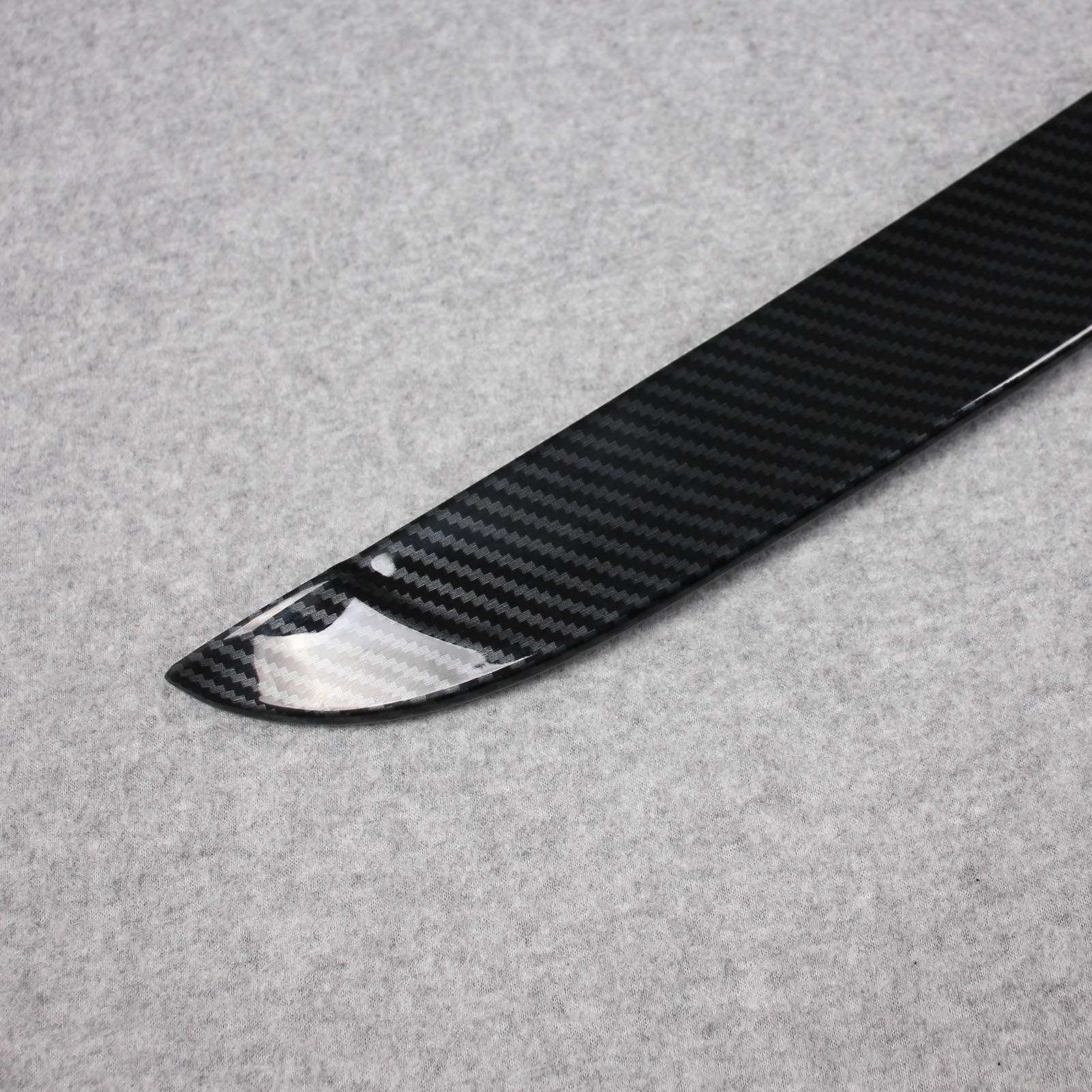 Fit for Toyota RAV4 2019 2020 2021 2022 Rear Trunk Wing Spoiler Cover Trim ABS