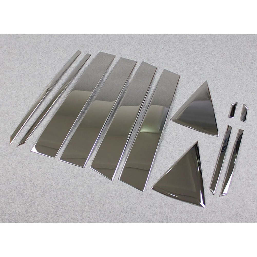 Fit for Lexus New RX350 RX450H 2016 2017 2018 2019 2020 2021 2022 Window Frame Trims Whole Set Stainless Steel