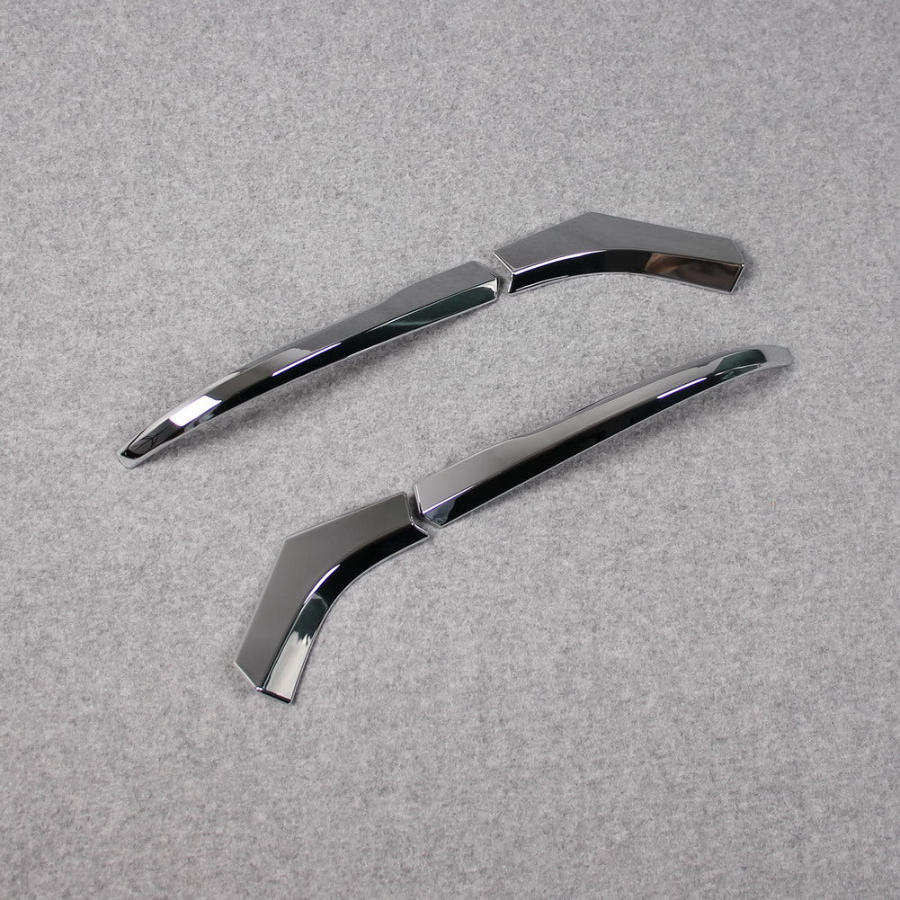  Fit for Toyota 2021 2022 Sienna Chrome Rear View Mirror Side Molding Cover Trims (Fit for Sienna Limited/Platinum Model)