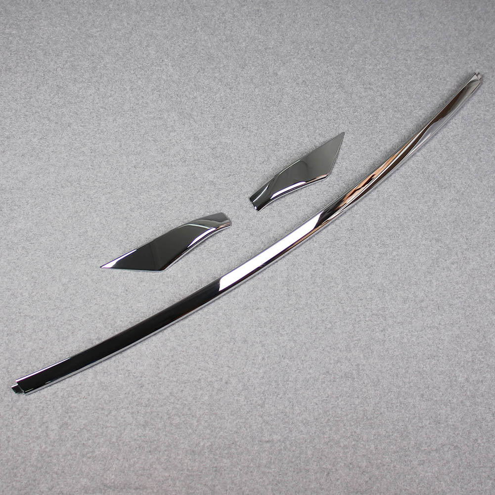 Fit for Toyota New VENZA 2021 LE Model Chrome Front Bumper Guard Protector Plate Cover Trims